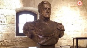 Бюст адмирала М. П. Лазарева торжественно открыли на Константиновской батарее