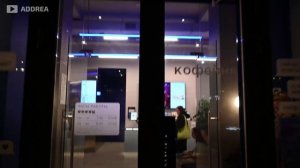 Менюборды и видеовитрина в кофейне "Дринкит"