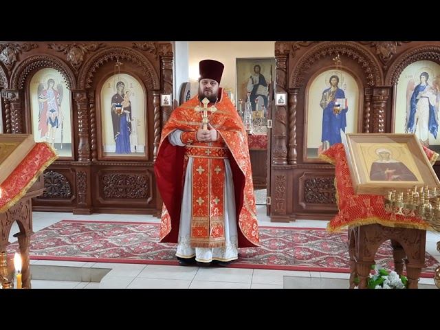 Иерей Павел Курганов. Проповедь в Неделю о расслабленном
