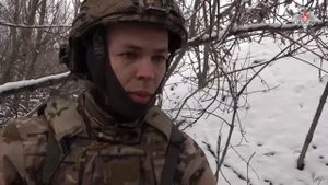 Военнослужащий штурмового подразделения с позывным «Мороз»