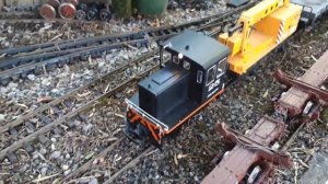 CRANE MATRA LGB, CARS LGB AND PIKO G 25 TON