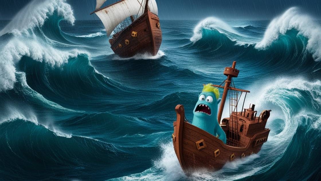 Монстрики на море!