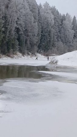 НА СВОЙ СТРАХ И РИСК.#переходреки#рыбалка