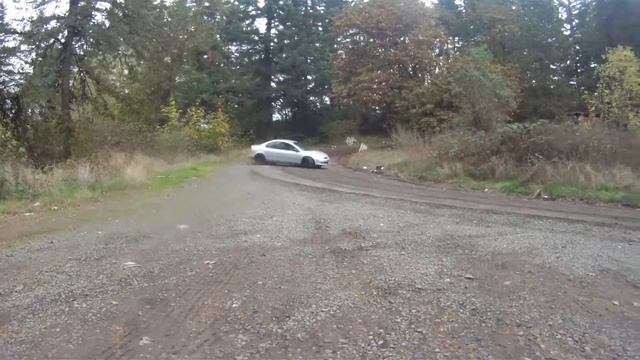 Plymouth Neon Drifting! (E-Brake Slides Actually) Super Sketchy Drifting! смотреть онлайн