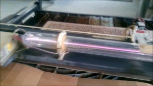 Заправка газовой смесью лазерной трубки CO₂ Часть 3