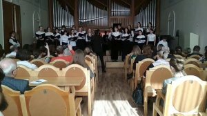 Роберт Прайзман - Ave Maria(исполняет хор теоретического отделения АМУ при МГК)