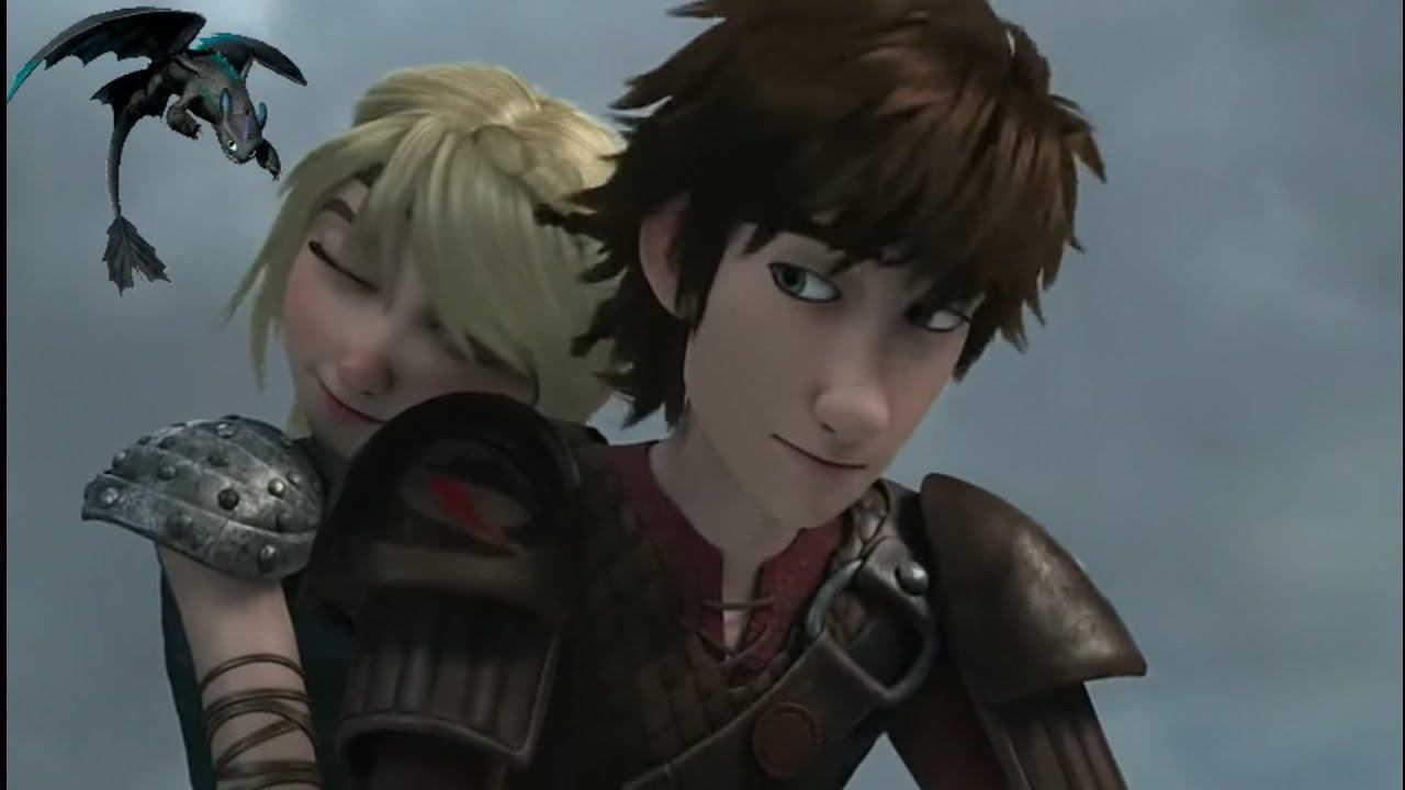 Астрид и Иккинг "И только ты и только я" смотреть онлайн