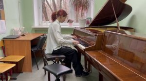 Елистратова Анна С Прокофьев Танец Рыцарей 1 часть