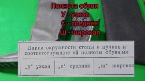 Военная обувь СССР. Часть 7. Размер обуви.