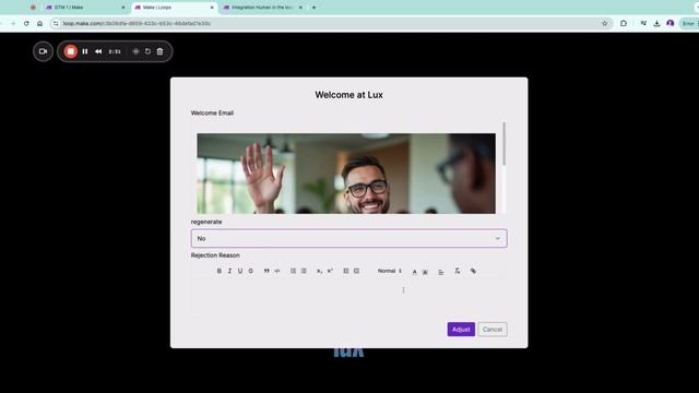 Улучшите качество AI-контента: Рабочий процесс с участием человека (Human-in-the-Loop) на make.com