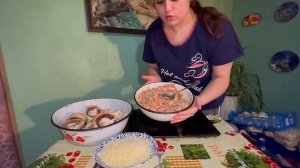 ВКУСНЫЙ УЖИН ИЗ ФАРШИРОВАННЫХ ШАМПИНЬОНОВ
