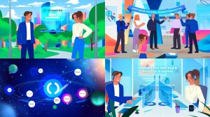 Банк Открытие | Корпоративный Рекламный Ролик с 2D, 3D и Съемками | Студия Соловей