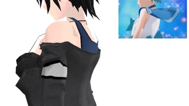 【MMD W.I.P】Sailor Mercury Transformation【Crystal】