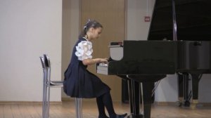 Кудашова Ульяна - г.Обнинск - Волленгаупт Пьеса в форме этюда