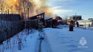 Пожилой мужчина погиб на пожаре в Кургане