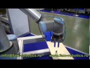 Universal Robots играет в кости на Robotics Expo 2015