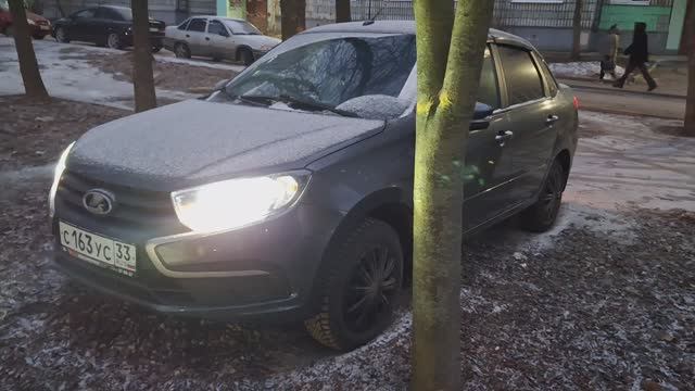 Завожу Lada Granta в мороз. Сколько прогревать машину в мороз?