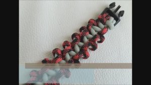 Браслет Зубья пилы из паракорда_270p_360p