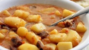 Рецепт тушеной картошки/тушеная картошка с курицей/stewed potatoes with chicken