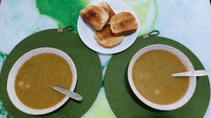 Понедельник начинаем с правильного питания. Суп-пюре сельдереево-креветочный.