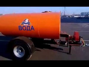 Бочка поливомоечная ОПМ-3,5 для тракторной техники и коммунальных машин