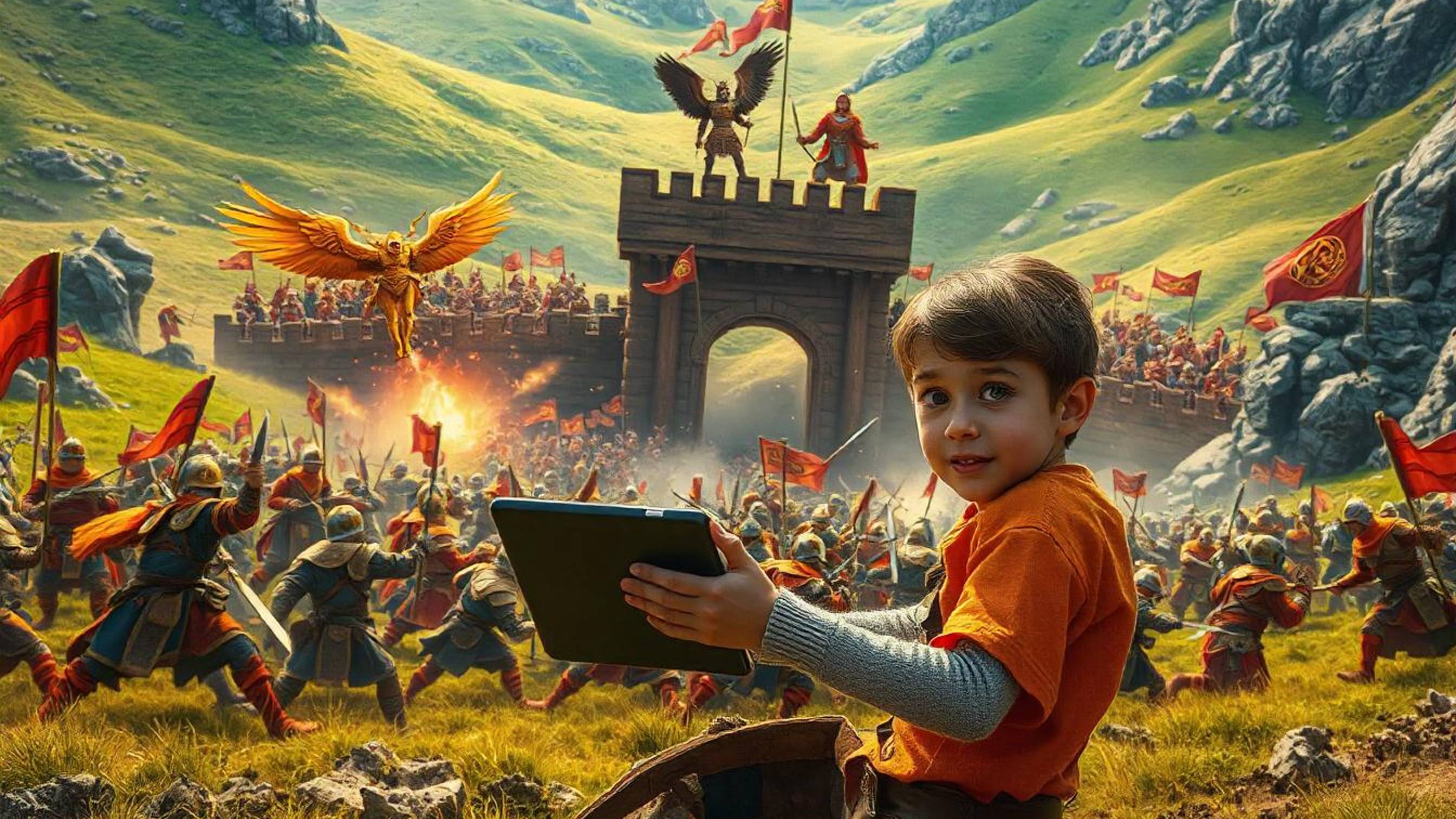 Обзор Игры LORDS: ЭПИЧЕСКАЯ БИТВА! Детская стратегия для будущих полководцев!