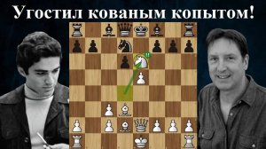 Разгром в 12 ходов! Гарри Каспаров - Гай Уэст Телекс-Олимпиада 1977 Шахматы