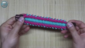 Paracord Bracelet Wide Dragons_Язык дракона, широкий браслет.