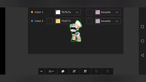 Как сделать скин Бога из Отеля Хазбин (Pony Town) Две версии.