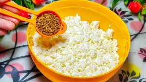 Беру ТВОРОГ , КОФЕ . ВЕК ЖИВИ,ВЕК УЧИСЬ. МАЛО КТО ЗНАЕТ ЭТОТ СЕКРЕТНЫЙ РЕЦЕПТ