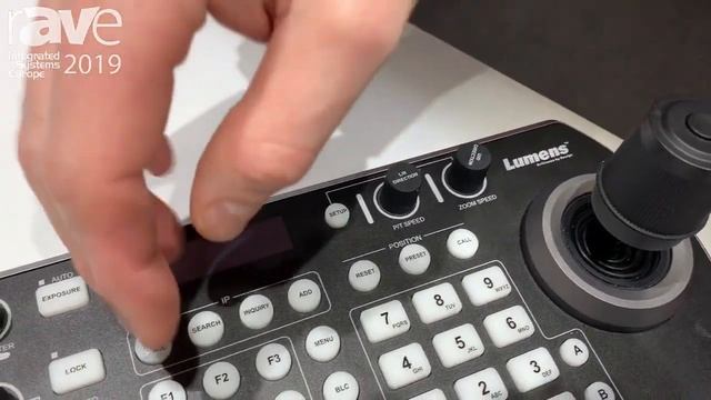 ISE 2019: Lumens Talks VS-KB30 Compact Camera Controller смотреть онлайн