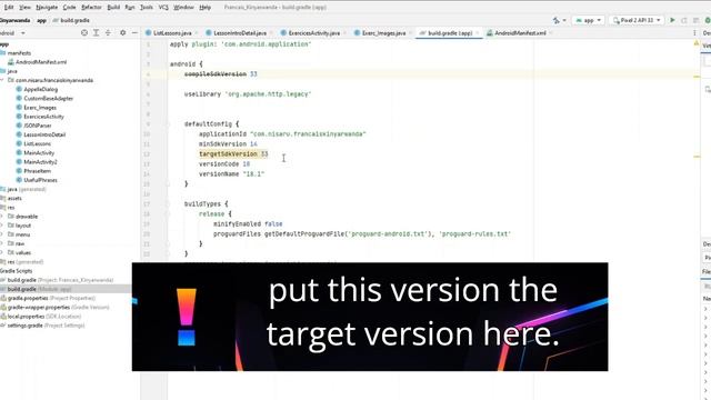 HOW TO FIX Update your target API level by August 31, 2024 ANDROID смотреть онлайн