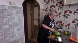Супчик дня!Салат из редьки!!!