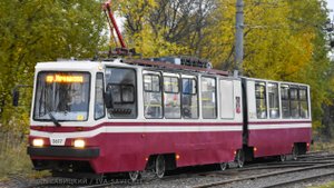 Трамваи Петербурга на 49 маршруте