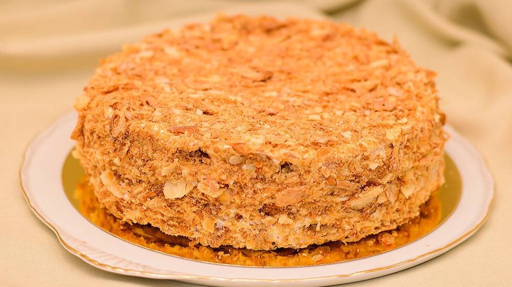 Готовим Торт Наполеон-не останется и кусочка!!!! смотреть онлайн