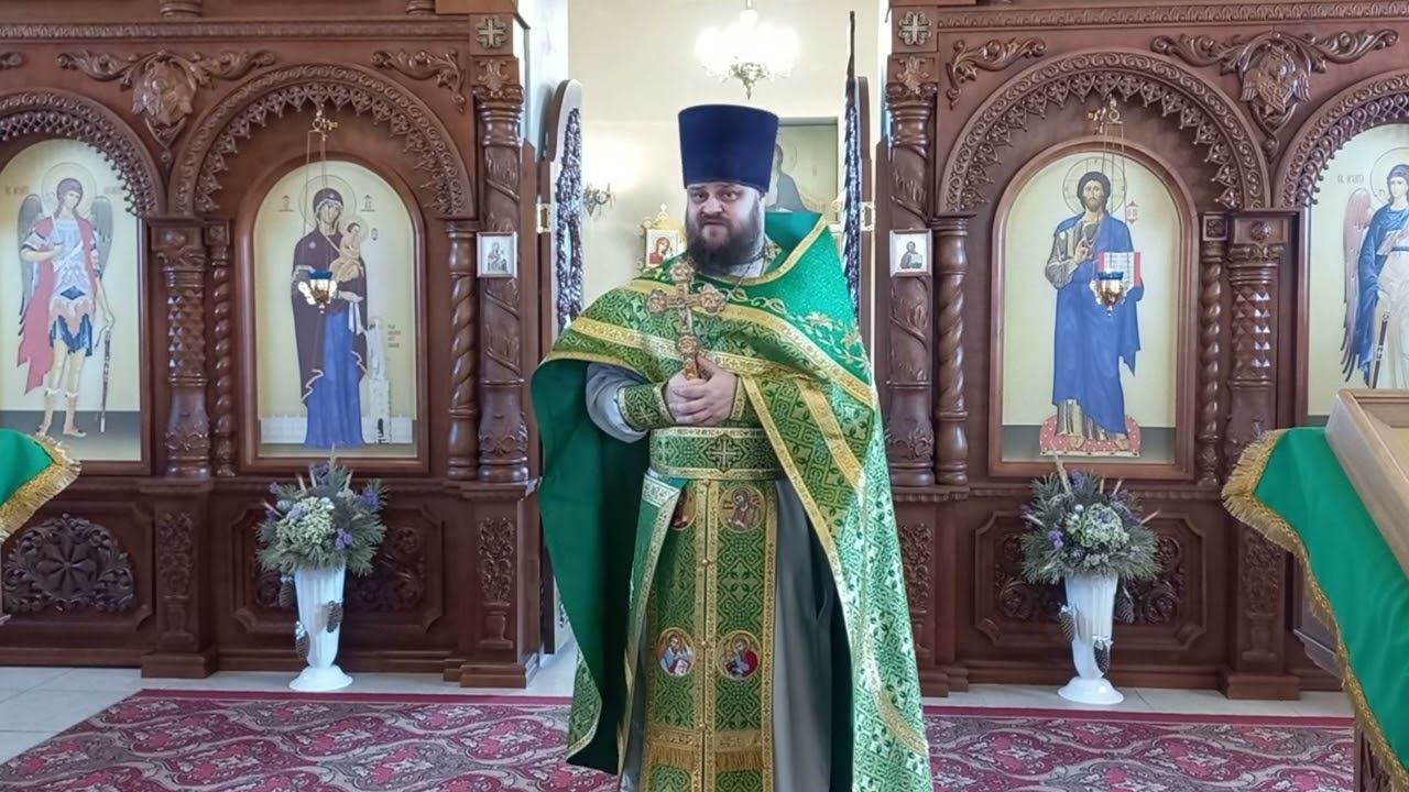 Иерей Павел Курганов. Вход Господень в Иерусалим. Вербное Воскресенье