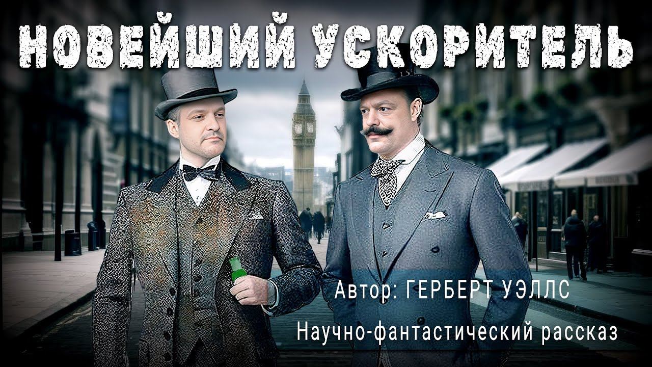 НОВЕЙШИЙ УСКОРИТЕЛЬ. Герберт Уэллс. Аудиокнига Фантастика Рассказ | ПОД СЕНЬЮ СТРЕЛЬЦА