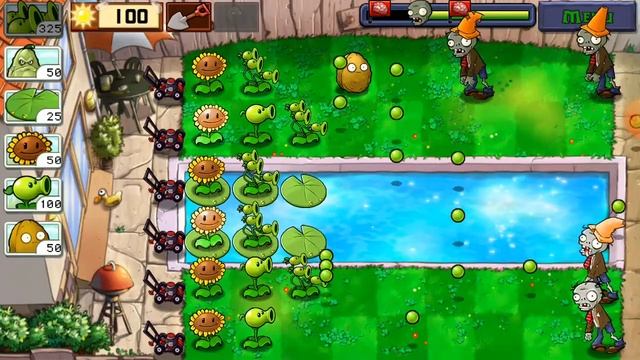 Растения против зомби серия 10 пора поплавать смотреть онлайн