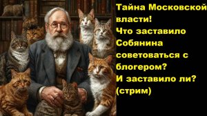 Тайна Московской власти! Что заставило Собянина советоваться с блогером? (стрим от 10 февраля 2025)