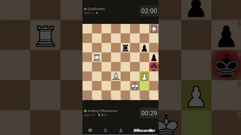 #chess #chess71 Andrey19Romanov 1:0 GlukhovAn Team battle on lichess.org #lichess