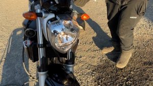 Видео запуска Yamaha FZ6N