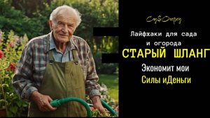СТАРЫЙ ШЛАНГ ДЛЯ ОГОРОДА ЭКОНОМИТ ТЕПЕРЬ МОИ СИЛЫ И ДЕНЬГИ. Лайфхаки для сада и огорода.