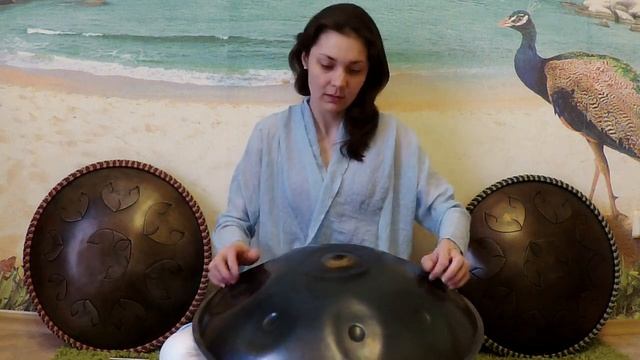 Урок игры на ханге. Типы ударов смотреть онлайн