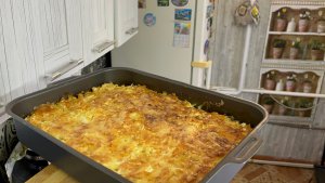 Курица под шубой!