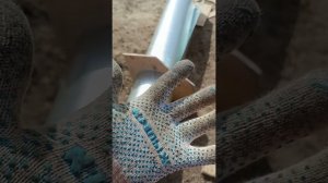 Как сделать обсадную трубу для сваи из оцинкованного листа?