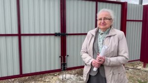 Отзыв клиента. Монтаж забора, распашных ворот и калитки (отдельно стоящей)