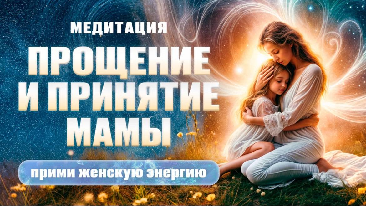 МОЩНАЯ МЕДИТАЦИЯ ИСЦЕЛЕНИЕ ОТНОШЕНИЙ С МАМОЙ❤️
