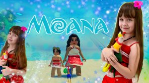 Играем в МОАНА 2 Roblox 🌺🌴🥥 MOANA 2 PRISON RUN