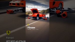 Ferrari 👢 эволюция