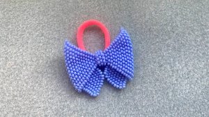 Бантик на резинке Часть 1